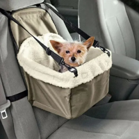 Movi - Asiento De Auto Para Perros Con Interior Suave Y Correas Ajustables
