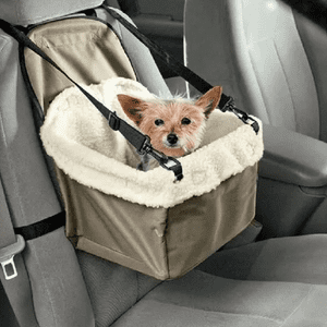 Movi - Asiento De Auto Para Perros Con Interior Suave Y Correas Ajustables