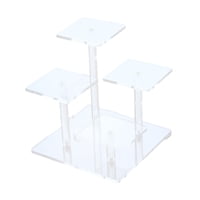 Bothyi - Soporte De Perfume Transparente Con 4 Niveles Para Decoración, Figuras Resistentes, Soporte De Exhibición