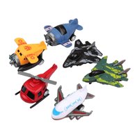 Bothyi - 6 Piezas De Juguetes De Avión Extraíbles Para Niños, Regalos Del Día De San Valentín, Juguetes De Aviones De Combate