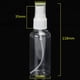 thumbnail image 2 of ® 10 botellas pulverizadoras de PET de 60 ml y 2 oz para diversas diluciones de líquido, botella de espuma de plástico transparente con bomba, mini dispensador de jabón de viaje., 2 of 5