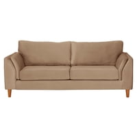Latam Home - Sofa Milan 3C Con Resortes Pocket Tela Velvet Beige