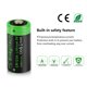 thumbnail image 3 of Batería de Litio Enegitech CR123A 3V 1600mAh No Recargable, 3 of 7