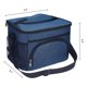 thumbnail image 2 of Bolsa de Almuerzo para Hombres, Bolsa de Almuerzo Aislada, Lonchera a Prueba de Fugas para el Trabajo, Oficina, Gran Capacidad, Bolsa de Enfriador de Almuerzo Reutilizable Azul Marino 11.4*8.7*9.4in, 2 of 6