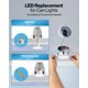 thumbnail image 5 of Luz LED Empotrada Plana Sunco Lighting 4" Regulable 10W 800LM, 5 of 7