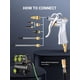 thumbnail image 3 of Pistola de aire comprimido JASTIND Industrial con boquilla ajustable +2 Ext, 3 of 8