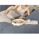 thumbnail image 3 of Nvzi -b Juego de Sábanas, Juego de Sábanas y Fundas de Almohada, Juego para Cama Twin, Ropa de Cama de Hotel, Decoración Del Hogar (Azul Gris), 3 of 4
