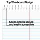 thumbnail image 5 of Steno Book Staples recicladas, 6 x 9, 80 hojas, 12 unidades, 5 of 8