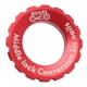 thumbnail image 4 of Freno De Disco De Bicicleta Rotor De Bloqueo Central A Convertidor De Adaptador De Anillo De Bloqueo De 6 Pernos Rojo, 4 of 5