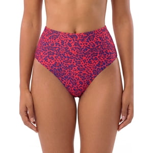 Samia - Bikini Mujer Tanga Pin Up Animal Print Brillante