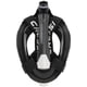 thumbnail image 3 of Máscara integral de snorkel Cressi Bali, color negro/gris, talla S/M, 3 of 7