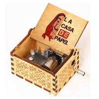 Joga - Caja Musical De Madera Casa De Papel