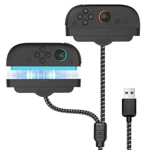 Genérico - Cable Cargador Para Switch 2 Joy-Cons, Cable Magnético De Carga Rápida Con Indicador Led, Accesorio Portátil Para Mandos, Protección Contra Sobrecargas