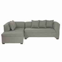 Muebles América - New Metropolitan Izquierdo Lino Verde Agua