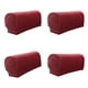 thumbnail image 2 of 2 Pares Antideslizante Muebles Elásticos Sofá Reposabrazos Protector Protector Rojo Vino, 2 of 2