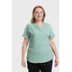 thumbnail image 1 of Polera Mujer Abotonada Verde, 1 of 4