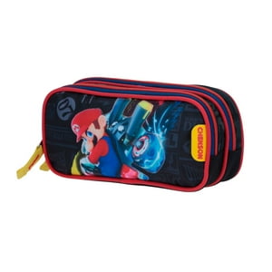 Mario Bros - Estuche Lapices Infantil Original Mario