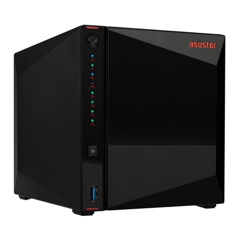 Nas Asustor As5404T De 4 Bahías, Intel Quad-Core 2.0 Ghz, 4