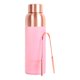thumbnail image 2 of Botella COPPER LIFE 1000 ml con agarre de silicona rosa, 2 of 2