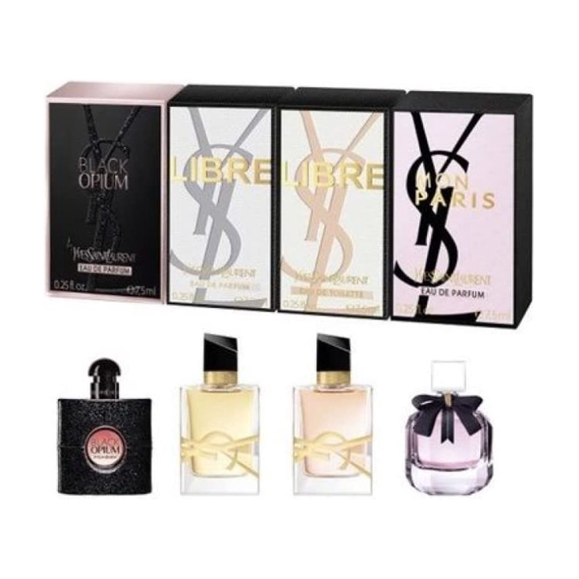Set de perfumes YVES SAINT LAURENT YSL Libre, Mon Paris, Black