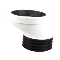 Magideal - Reemplazo De Cambiador De Brida De Inodoro Descentrado, Fácil De Instalar, Conector Versátil, Tubería De Conexión De Inodoro Para Desagüe De Bañera De Quitar 5 Cm