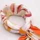 thumbnail image 3 of Pañuelo tipo seda 70 x 70 estampado floral otoñal naranja Talla Única, 3 of 4
