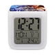 thumbnail image 1 of Trébol Negro Theme 7 Colors Alarm Clock Digital Led Alarm Clock Gifts For Kids Friends Family, 1 of 6