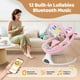 thumbnail image 2 of Columpio eléctrico para bebés RIVIPLOU, 0-6 m, 9 kg con mando a distancia, color rosa, 2 of 7