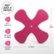 thumbnail image 4 of Parche de refuerzo Omnipod NOT JUST A PATCH – paquete de 20 unidades rosa, 4 of 5