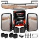 thumbnail image 1 of Espejos para carrito de golf CASISPRO Kit universal con rotación 180°, 1 of 9