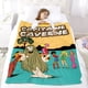 thumbnail image 5 of Capitán Cavernícola anti-pilling, suave, ligera, esponjosa y acogedora de lujo para hogar y cocina – Perfecta para niños y adultos,130X150cm, 5 of 6