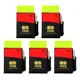 thumbnail image 1 of Pack 5 Tarjetas de Arbitro Amarillo y Rojo Para Futbol, 1 of 2