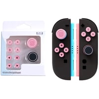 Tapas De Botón Silicona Aaronmei Switch 2 Rosado