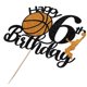 thumbnail image 3 of Adorno para pastel Crseniny de baloncesto – 6.º cumpleaños, 3 of 7