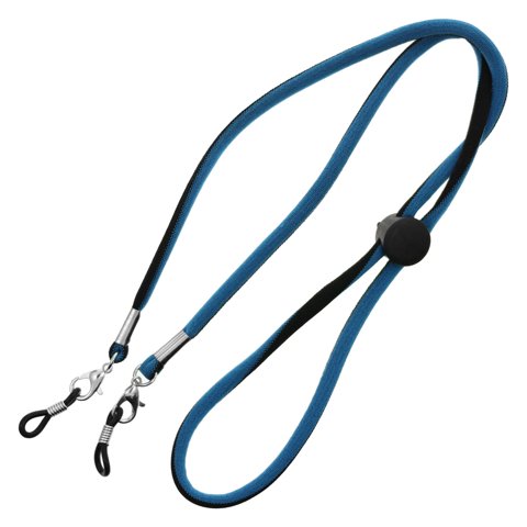 Magideal - Correa Para Gafas, Soporte Para Gafas, Correas, Moda Portátil, Versátil, Resistente, Soporte Para Gafas, Cadenas, Retenedor De Gafas De Sol Para Niños Azul Y Negro
