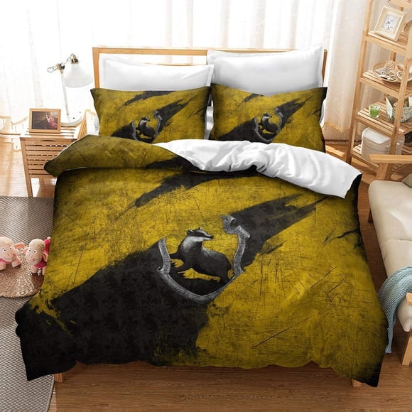 Bedding Duvet Cover Harry-Potters Lightweight Decorative Modern Style Microfiber Soft Microfiber Bedding Set