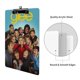 thumbnail image 3 of Glee Fox Portapapeles de acrílico A4, tamaño carta estándar, carpeta con clip 31.8x 21.5CM para estudiantes, profesores y oficina, 3 of 6