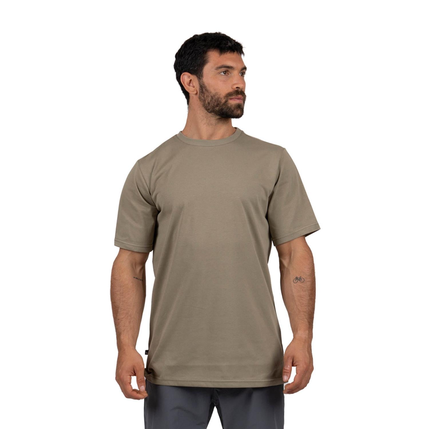 Polera Hombre Manga Corta Nepal Lhotse Verde M