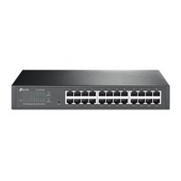 Tp-Link - Switch 24 Puertos Gigabit Easy Smart Rackeable Y Escritorio