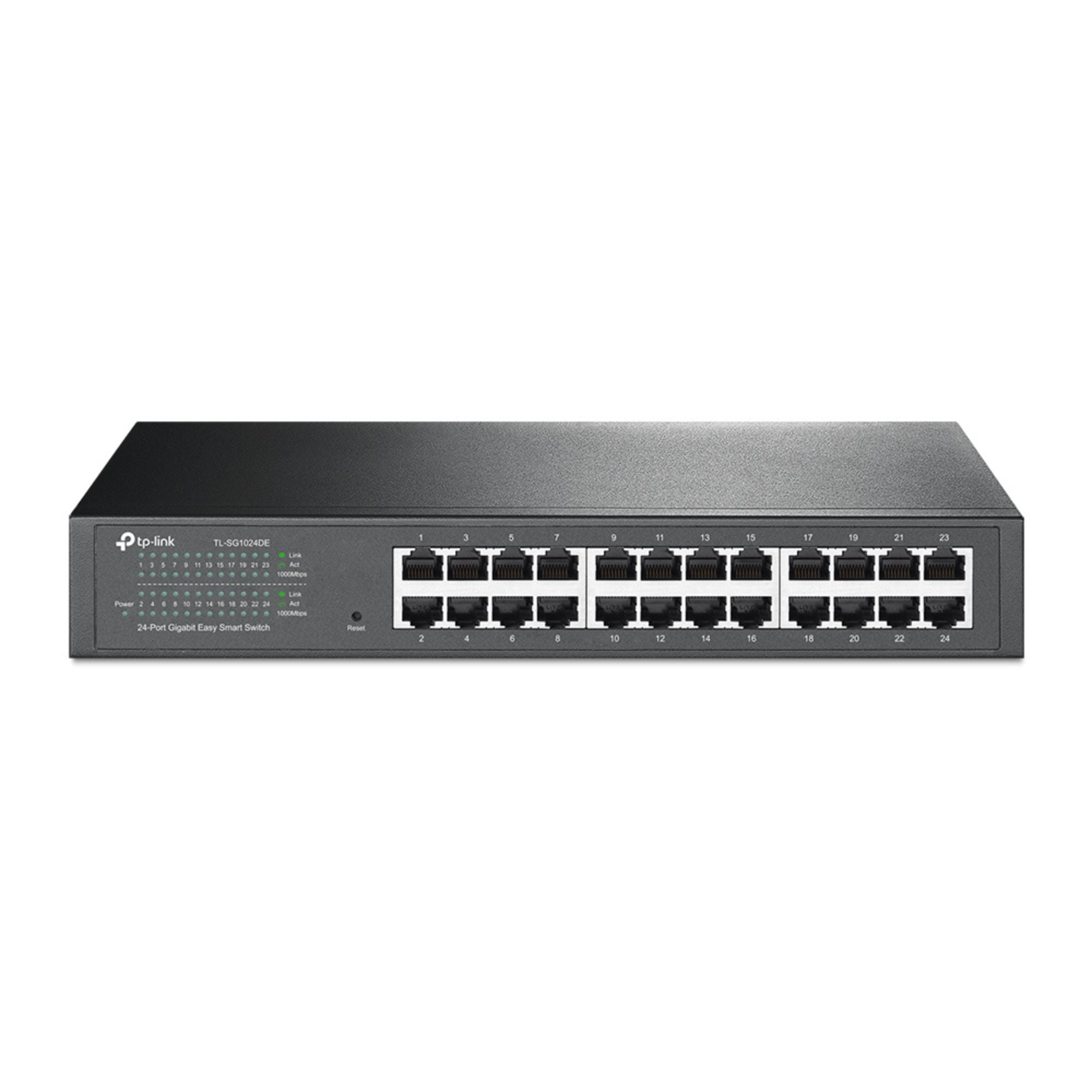Tp-link - Switch 24 Puertos Gigabit Easy Smart Rackeable Y Escritorio