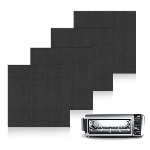 Forros reutilizables para freidora de aire brikinte 4 unidades 30x30 cm