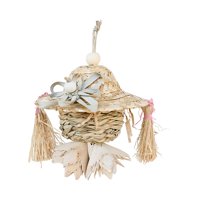 Ioensy - Bird Masticando Juguete De Madera Desgarrando Loro Grande Juguete Para Guacamayos Perros Amor