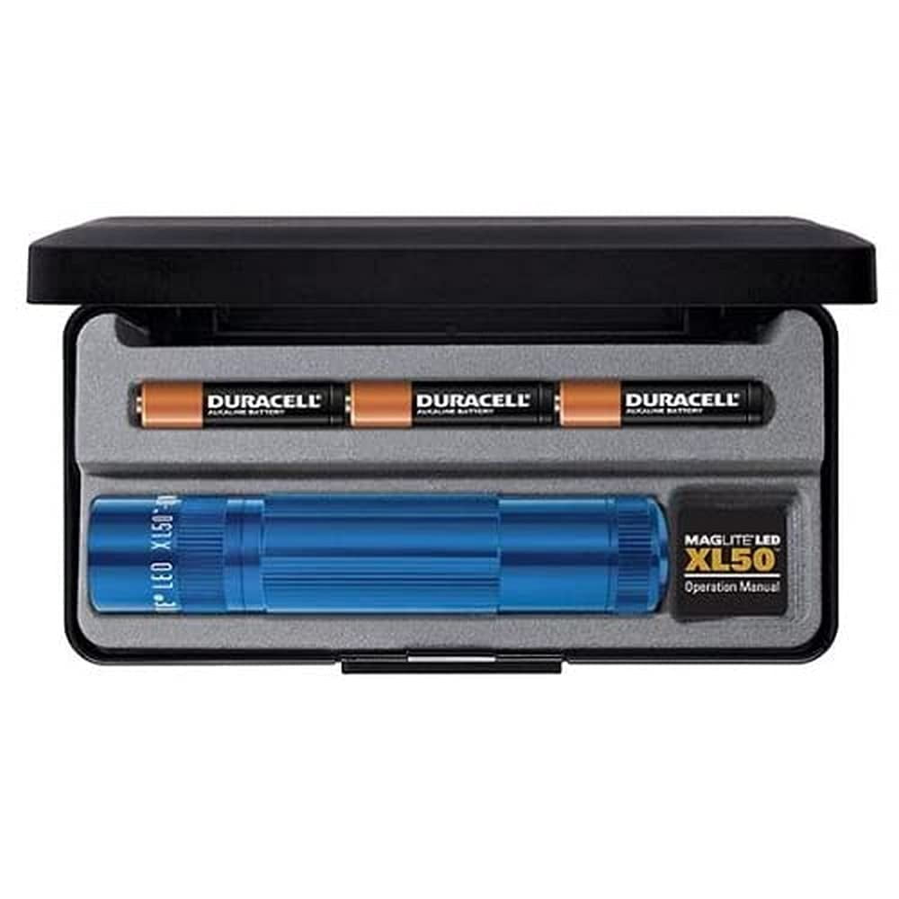 Linterna Maglite Xl 50 Led Con Luz Estroboscópica, Azul Xl50-s3117