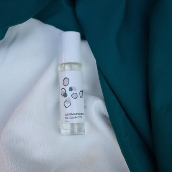 Aromaterapia roll on Bergamota | Ansiedad y elevar el ánimo | 10 ml