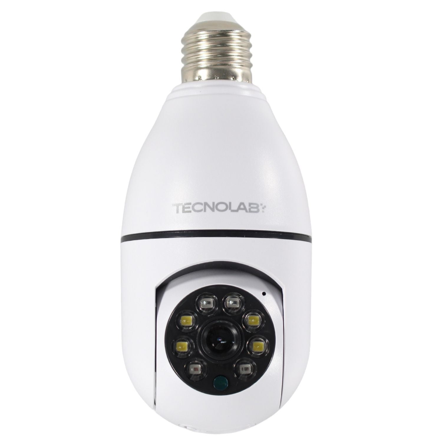 Tecnolab - Cámara Seguridad Soquete Wifi 360 Full Hd Audio Y Luz - Ps