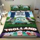 thumbnail image 1 of Trolland Conjunto de sábanas temático, trío de piezas, cómodo y amigable con la piel, diseño único, regalo de decoración para el hogar para familiares, amigos y fans,135cm *200cm, 1 of 6