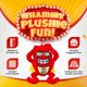 thumbnail image 5 of Peluche de coleccionista para adultos Press Your Luck Whammy de 8 pulgadas, 5 of 9