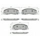 thumbnail image 1 of Pastillas Freno para auto COMLINE CBP32003, 1 of 3