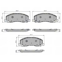 Pastillas Freno Para Auto Allied Nippon Adb32003
