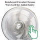 thumbnail image 4 of Ventilador de pared Optimus F-4187 18 de grado industrial de alta velocidad, 4 of 9